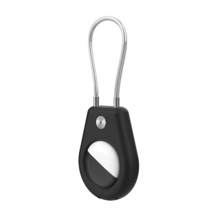 Etui na lokalizator Apple AirTag ze stalową linką - 2 szt.