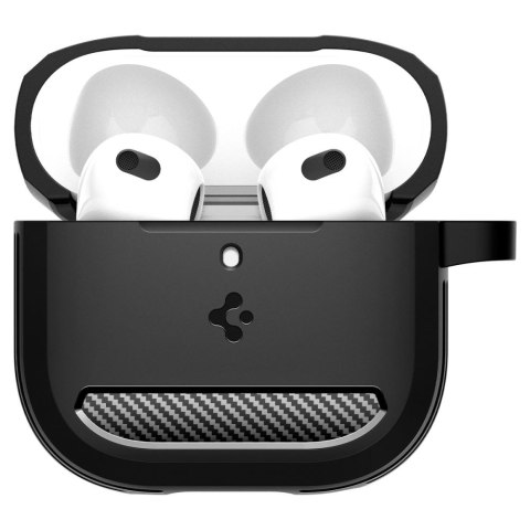Etui na słuchawki AirPods 4 Rugged Armor- czarne Etui na słuchawki AirPods 4 Rugged Armor- czarne