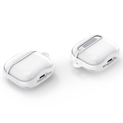 Etui na słuchawki AirPods 4 Ultra Hybrid - białe Etui na słuchawki AirPods 4 Ultra Hybrid - białe