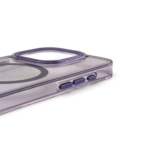 Etui ochronne na Samsung Galaxy S24 FE Glitter Case MagSafe - fioletowe z brokatem Etui ochronne na Samsung Galaxy S24 FE Glitter Case MagSafe - fioletowe z brokatem