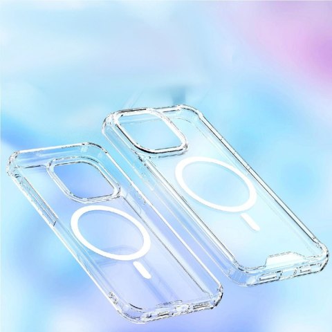 Etui ochronne na Samsung Galaxy S25 Clear Corner Case MagSafe - przezroczyste Etui ochronne na Samsung Galaxy S25 Clear Corner Case MagSafe - przezroczyste