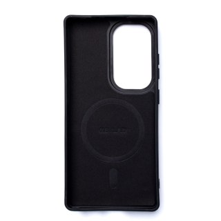 Etui plecki na Samsung Galaxy S25 Carbon Fibre Case z MagSafe - czarne