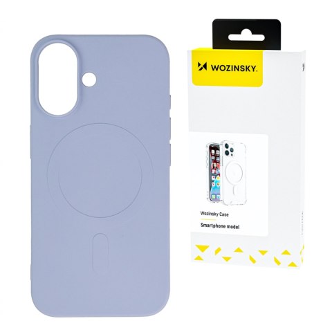 Etui pokrowiec na Samsung Galaxy S24 FE Liquid Silicone Case MagSafe - fioletowe Etui pokrowiec na Samsung Galaxy S24 FE Liquid Silicone Case MagSafe - fioletowe
