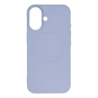 Etui pokrowiec na Samsung Galaxy S24 FE Liquid Silicone Case MagSafe - fioletowe