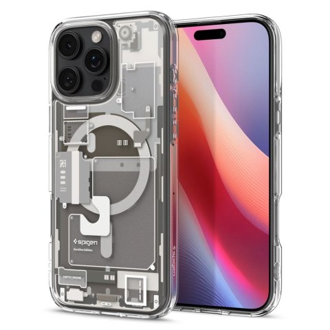Etui pokrowiec na iPhone 16 Pro Max Ultra Hybrid Mag z MagSafe Zero One - tytanowe Etui pokrowiec na iPhone 16 Pro Max Ultra Hybrid Mag z MagSafe Zero One - tytanowe