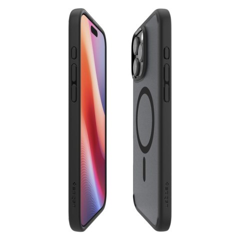 Etui pokrowiec na iPhone 16 Pro Max Ultra Hybrid Mag z MagSafe - czarne Etui pokrowiec na iPhone 16 Pro Max Ultra Hybrid Mag z MagSafe - czarne