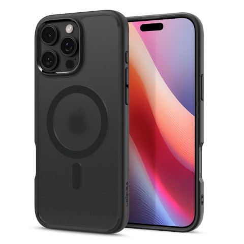 Etui pokrowiec na iPhone 16 Pro Max Ultra Hybrid Mag z MagSafe - czarne Etui pokrowiec na iPhone 16 Pro Max Ultra Hybrid Mag z MagSafe - czarne