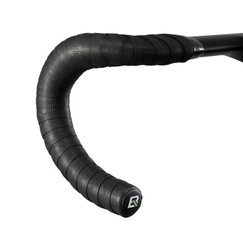 Owijka na kierownicę rowerową z pianki EVA wzór Hot pressed - czarna