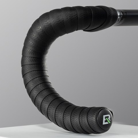 Owijka na kierownicę rowerową z pianki EVA wzór Power - czarna