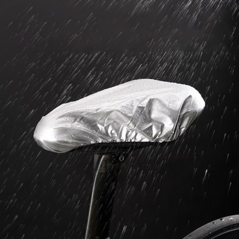 Pokrowiec nakładka na siodełko rowerowe rozmiar S - czarny