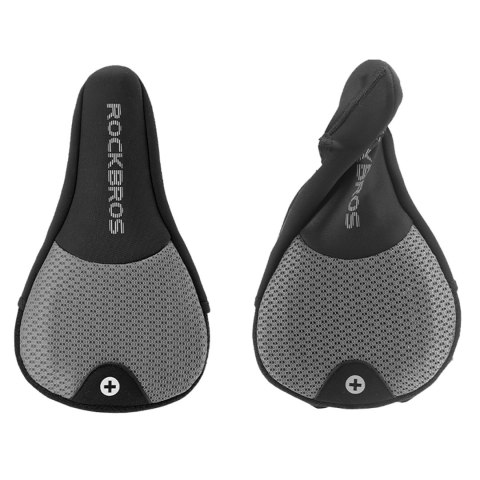 Pokrowiec nakładka na siodełko rowerowe rozmiar S - szary