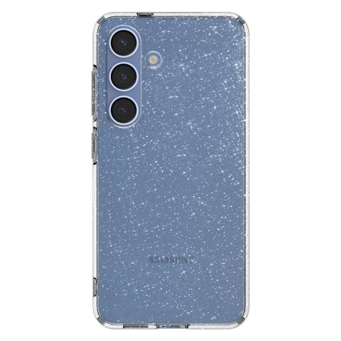 Etui na Samsung Galaxy S25+Liquid Crystal - brokatowo przezroczyste Etui na Samsung Galaxy S25+Liquid Crystal - brokatowo przezroczyste