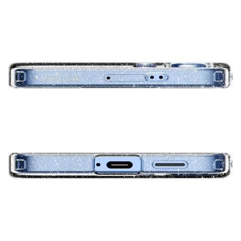 Etui na Samsung Galaxy S25+Liquid Crystal - brokatowo przezroczyste Etui na Samsung Galaxy S25+Liquid Crystal - brokatowo przezroczyste