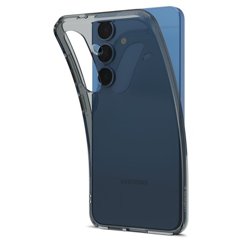 Etui na Samsung Galaxy S25+ Liquid Crystal - czarne przezroczyste Etui na Samsung Galaxy S25+ Liquid Crystal - czarne przezroczyste