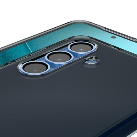 Etui na Samsung Galaxy S25+ Liquid Crystal - czarne przezroczyste Etui na Samsung Galaxy S25+ Liquid Crystal - czarne przezroczyste