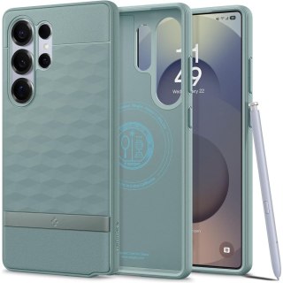 Etui na Samsung Galaxy S25 Ultra Caseology Parallax Mag MagSafe - zielone