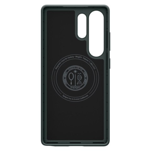 Etui plecki na Samsung Galaxy S25 Ultra Thin Fit Mag - zielone Etui plecki na Samsung Galaxy S25 Ultra Thin Fit Mag - zielone