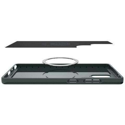 Etui plecki na Samsung Galaxy S25 Ultra Thin Fit Mag - zielone Etui plecki na Samsung Galaxy S25 Ultra Thin Fit Mag - zielone