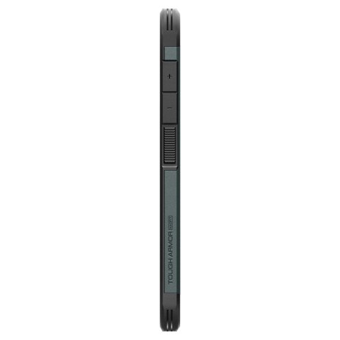 Etui pokrowiec na Samsung Galaxy S25+ Tough Armor MagSafe - zielone Etui pokrowiec na Samsung Galaxy S25+ Tough Armor MagSafe - zielone