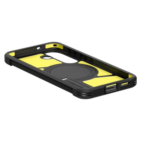 Etui pokrowiec na Samsung Galaxy S25+ Tough Armor MagSafe - zielone Etui pokrowiec na Samsung Galaxy S25+ Tough Armor MagSafe - zielone