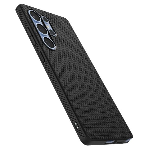 Etui pokrowiec na Samsung Galaxy S25 Ultra Liquid Air - czarne Etui pokrowiec na Samsung Galaxy S25 Ultra Liquid Air - czarne