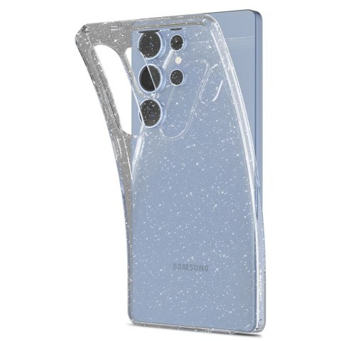 Etui pokrowiec na Samsung Galaxy S25 Ultra Liquid Crystal - przezroczysto-brokatowe Etui pokrowiec na Samsung Galaxy S25 Ultra Liquid Crystal - przezroczysto-brokatowe