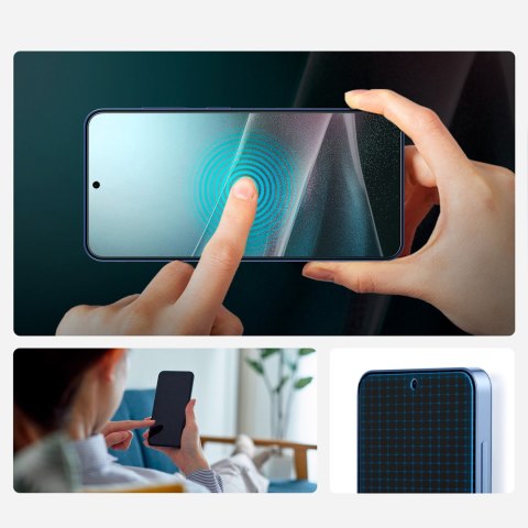 Szkło hybrydowe na Samsung Galaxy S25 ELITE SHIELD EZ FIT - przezroczyste Szkło hybrydowe na Samsung Galaxy S25 ELITE SHIELD EZ FIT - przezroczyste