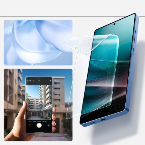Szkło hybrydowe na Samsung Galaxy S25 Ultra Elite Shield EZ FIT - przezroczyste Szkło hybrydowe na Samsung Galaxy S25 Ultra Elite Shield EZ FIT - przezroczyste
