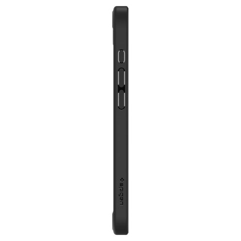 Etui case na iPhone 16e Ultra Hybrid MagSafe - czarne półprzezroczyste Etui case na iPhone 16e Ultra Hybrid MagSafe - czarne półprzezroczyste