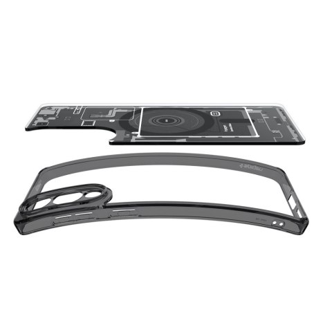 Etui na Samsung Galaxy S25 Edge z nadrukiem Ultra Hybrid Mag z MagSafe - czarne Etui na Samsung Galaxy S25 Edge z nadrukiem Ultra Hybrid Mag z MagSafe - czarne