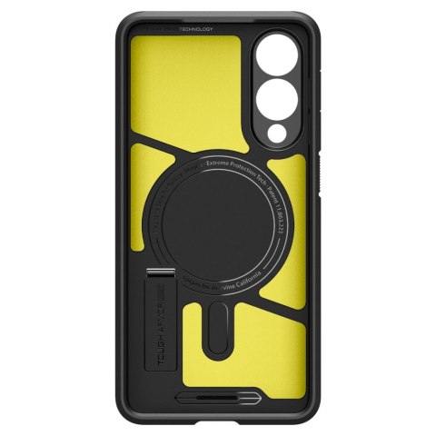 Etui ochronne na Samsung Galaxy S25 Edge Tough Armor MagSafe - czarne Etui ochronne na Samsung Galaxy S25 Edge Tough Armor MagSafe - czarne