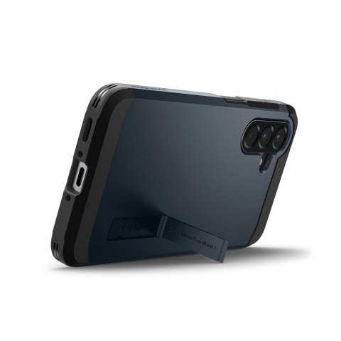 Etui plecki na Samsung Galaxy A56 5G z podstawką Tough Armor - szaro czarny Etui plecki na Samsung Galaxy A56 5G z podstawką Tough Armor - szaro czarny