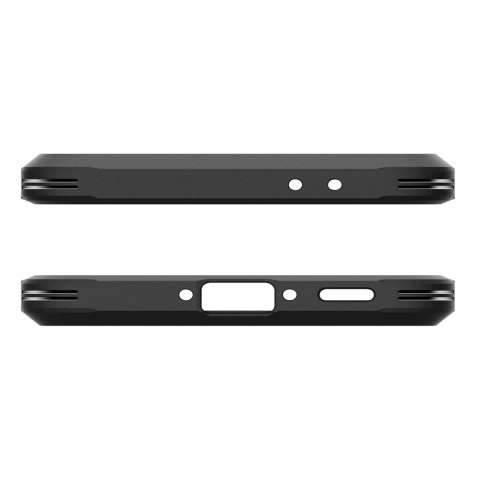 Etui plecki na Samsung Galaxy A56 5G z podstawką Tough Armor - szaro czarny Etui plecki na Samsung Galaxy A56 5G z podstawką Tough Armor - szaro czarny