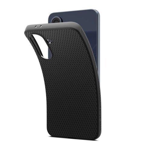 Etui pokrowiec na Samsung Galaxy A36 5G Liquid Air - czarny mat Etui pokrowiec na Samsung Galaxy A36 5G Liquid Air - czarny mat
