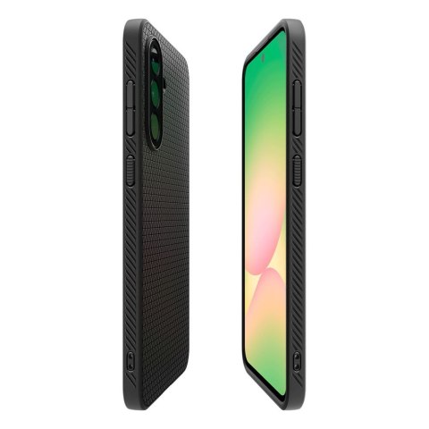 Etui pokrowiec na Samsung Galaxy A56 5G Liquid Air - czarne Etui pokrowiec na Samsung Galaxy A56 5G Liquid Air - czarne