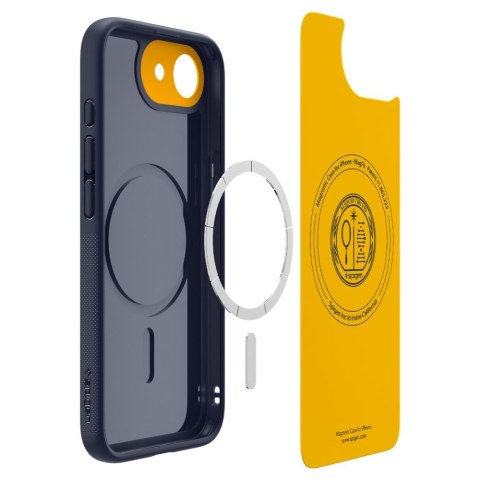 Etui pokrowiec na iPhone 16e Nano Pop MagSafe - granatowy