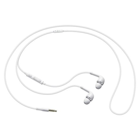 Słuchawki przewodowe mini jack 3.5mm Stereo Hi-Fi Samsung - białe Słuchawki przewodowe mini jack 3.5mm Stereo Hi-Fi Samsung - białe