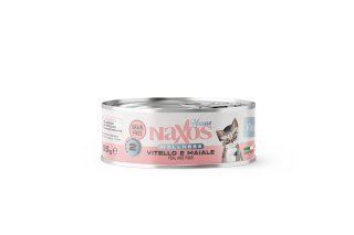 NAXOS CAT Puszka dla kociąt smaku cielęciny i wieprzowiny 85g