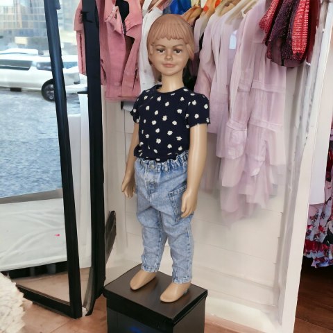 Manekin dziecięcy dziewczynka 90 cm sklepowy wystawowy z rękami Manekin dziecięcy dziewczynka 90 cm sklepowy wystawowy z rękami