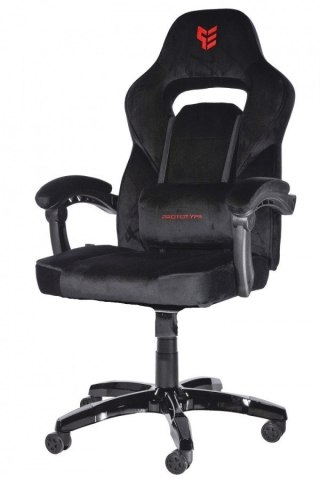 Fotel obrotowy do biurka TITAN BLACK ALCANTARA BASIC