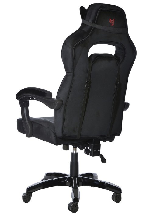 Fotel obrotowy do biurka TITAN BLACK ALCANTARA BASIC