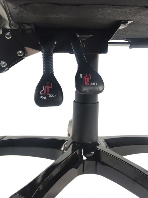 Fotel obrotowy do biurka TITAN BLACK ALCANTARA BASIC