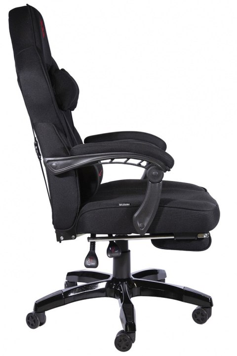 Fotel obrotowy do biurka TITAN BLACK ALCANTARA PRO