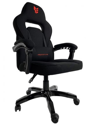 Fotel obrotowy do biurka TITAN BLACK FABRIC BASIC