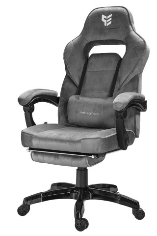 Fotel obrotowy do biurka TITAN GREY ALCANTARA PRO