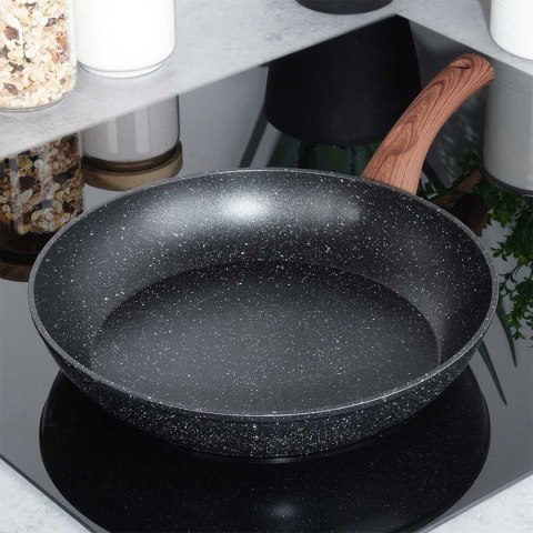 PATELNIA GRANITOWA 28cm BLACK&WOOD 199062