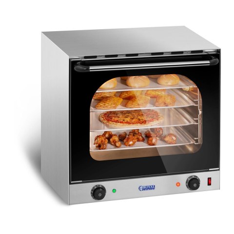 Piec piekarnik konwekcyjny 4-poziomowy 2400 W + 4 x Tacka Piec piekarnik konwekcyjny 4-poziomowy 2400 W + 4 x Tacka