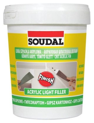 LEKKA SZPACHLA AKRYLOWA BIAŁA 0.9L