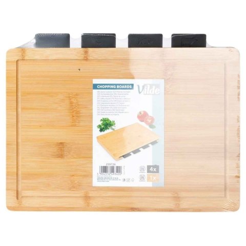 ZESTAW 5 DESEK KUCHENNYCH W STOJAKU 259726 ZESTAW 5 DESEK KUCHENNYCH W STOJAKU 259726