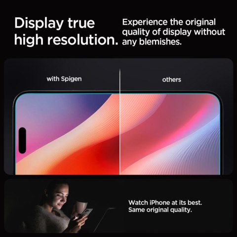 Szkło hartowane na iPhone 16 Pro Glas.tR EZ Fit - 2 szt.